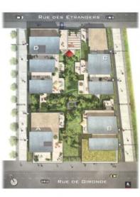 Plan de masse des bâtiments