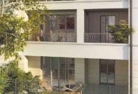 Façade côté jardins