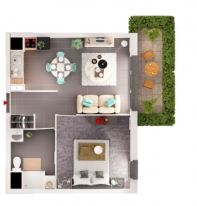 Orizen - Exemple plan T2