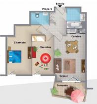 City Zen - exemple plan T3