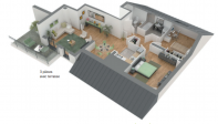 Côté Parc - exemple plan T3